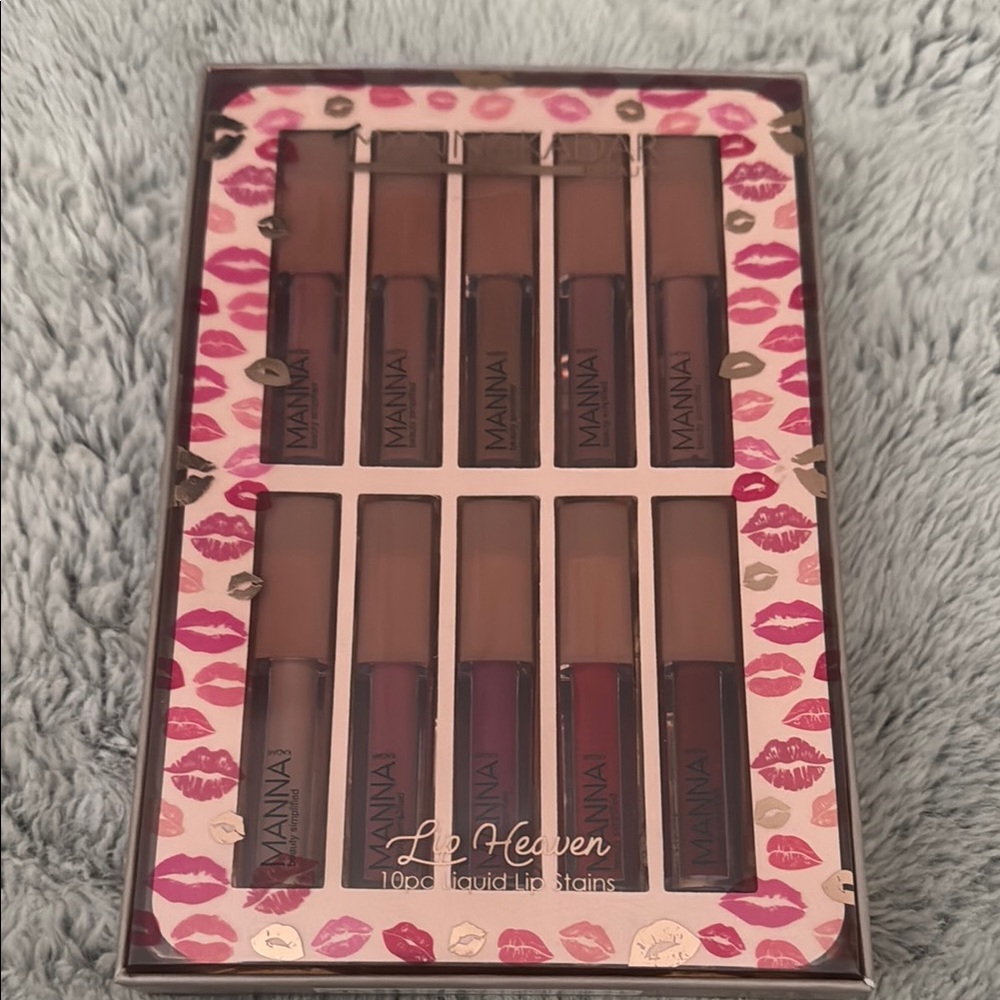 Manna Kadar Lip Heaven liquid lip stains Collection